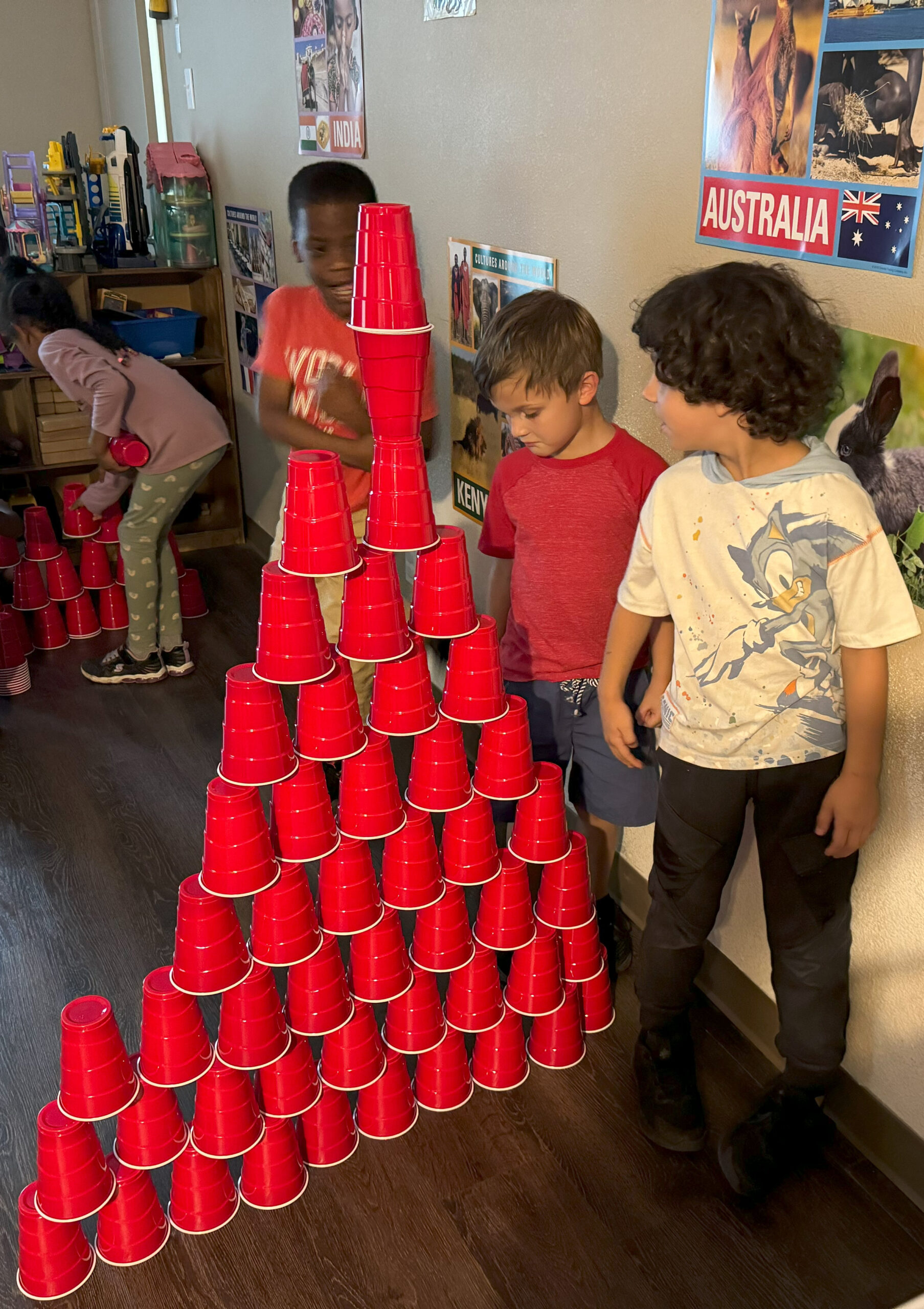 Summer of STEM: Cup Stacking Challenge for Little Engineers